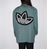 Load image into Gallery viewer, 1/1 ADIDAS MUTED DOUBLE LOGO BLAZER