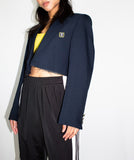 Load image into Gallery viewer, 1/1 ADIDAS NEON CROPPED BLAZER