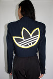 Load image into Gallery viewer, 1/1 ADIDAS NEON CROPPED BLAZER