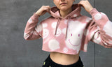 Load image into Gallery viewer, 1/1 BABY PEACH SMILEY HOODIE