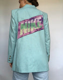 Load image into Gallery viewer, 1/1 BABY BLUE ACID WASH NIKE BLAZER