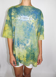 Load image into Gallery viewer, 1/1 ADIDAS LIME GREEN TIE DYE TEE