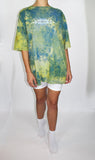 Load image into Gallery viewer, 1/1 ADIDAS LIME GREEN TIE DYE TEE