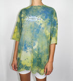 Load image into Gallery viewer, 1/1 ADIDAS LIME GREEN TIE DYE TEE